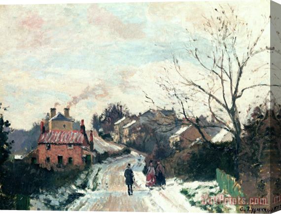 Camille Pissarro Fox Hill Upper Norwood Stretched Canvas Print / Canvas Art