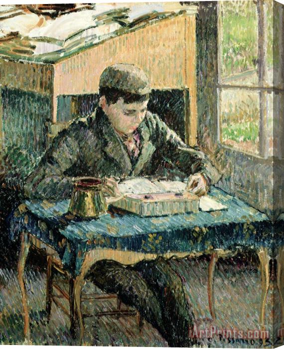 Camille Pissarro The Artists Son Stretched Canvas Print / Canvas Art