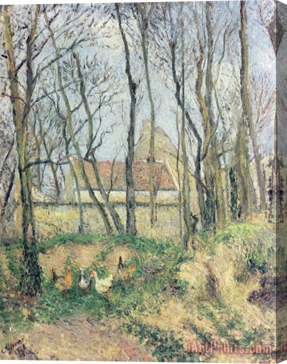 Camille Pissarro The Path Of The Wretched Stretched Canvas Print / Canvas Art