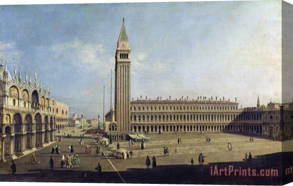 Canaletto Piazza San Marco Venice Stretched Canvas Painting / Canvas Art