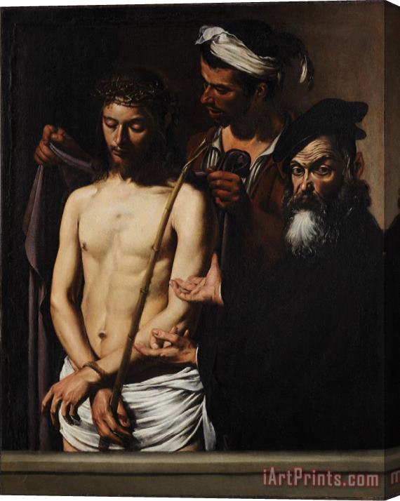 Caravaggio Ecce Homo Stretched Canvas Painting / Canvas Art
