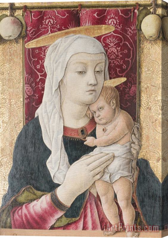 Carlo Crivelli Madonna And Child Stretched Canvas Print / Canvas Art