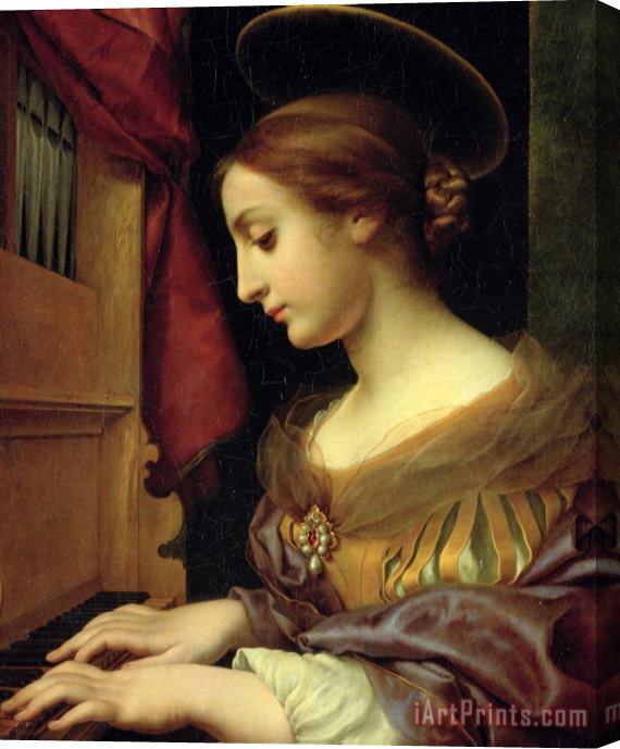 Carlo Dolci St. Cecilia Stretched Canvas Painting / Canvas Art