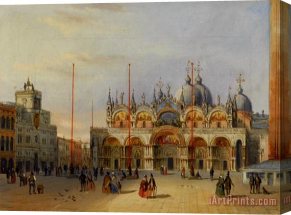 Carlo Grubacs San Marco Venice Stretched Canvas Painting / Canvas Art