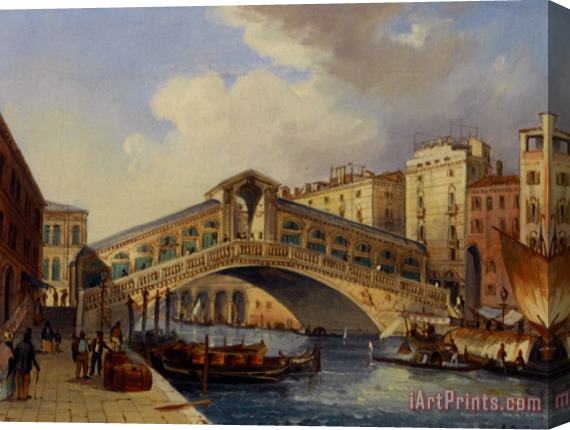 Carlo Grubacs The Rialto Stretched Canvas Painting / Canvas Art