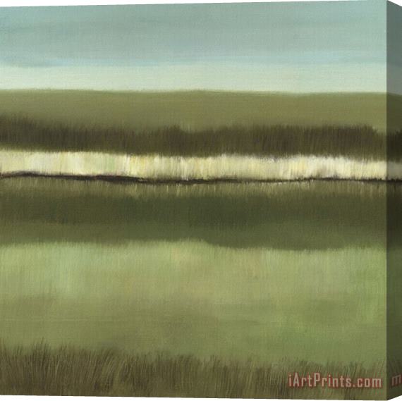 Caroline Gold Still Waters Stretched Canvas Painting / Canvas Art