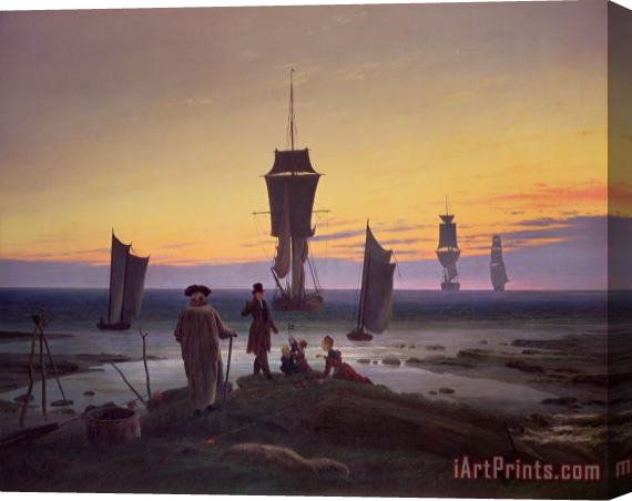Caspar David Friedrich The Stages of Life Stretched Canvas Painting / Canvas Art