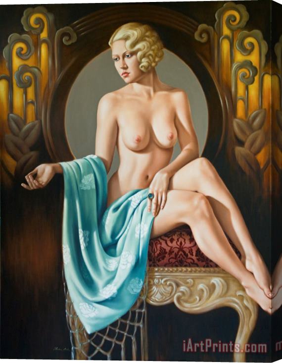 Catherine Abel Agnes Stretched Canvas Painting / Canvas Art