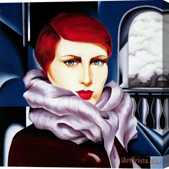 Catherine Abel European Winter Stretched Canvas Painting / Canvas Art