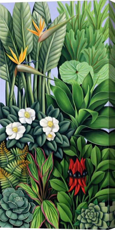 Catherine Abel Foliage II Stretched Canvas Painting / Canvas Art