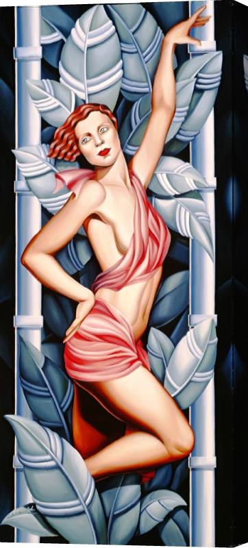 Catherine Abel In the Forest Stretched Canvas Painting / Canvas Art