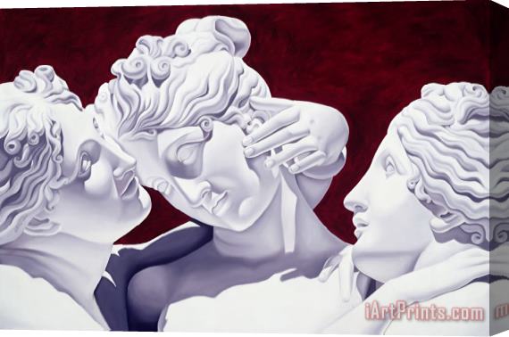 Catherine Abel Three Graces Stretched Canvas Painting / Canvas Art