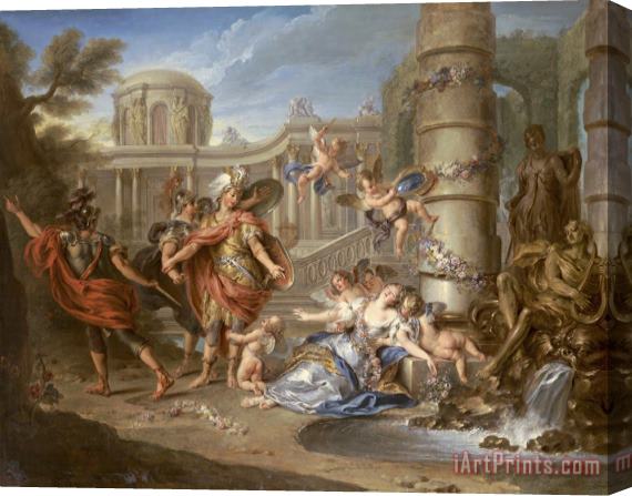 Charles Antoine Coypel Fainting of Armide Stretched Canvas Painting / Canvas Art