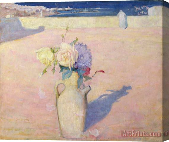 Charles Conder The Hot Sands, Mustapha, Algiers Stretched Canvas Print / Canvas Art