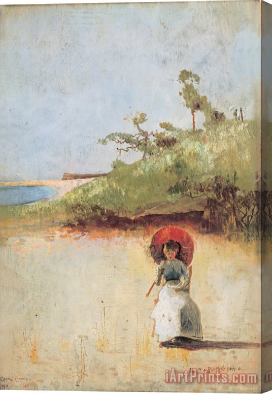 Charles Edward Conder All on a Summer's Day Stretched Canvas Painting / Canvas Art