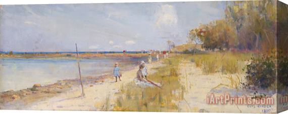 Charles Edward Conder Rickett's Point Stretched Canvas Painting / Canvas Art