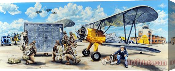 Charles Taylor Flyers In The Heartland Stretched Canvas Painting / Canvas Art