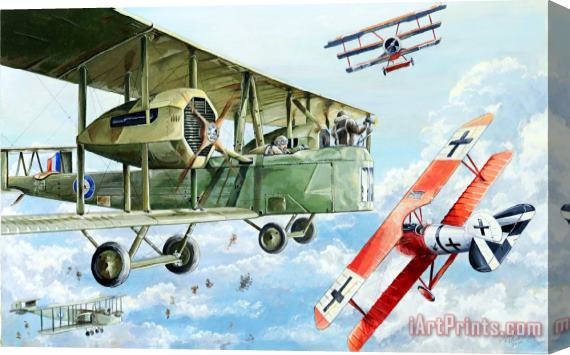 Charles Taylor Handley Page 400 Stretched Canvas Painting / Canvas Art