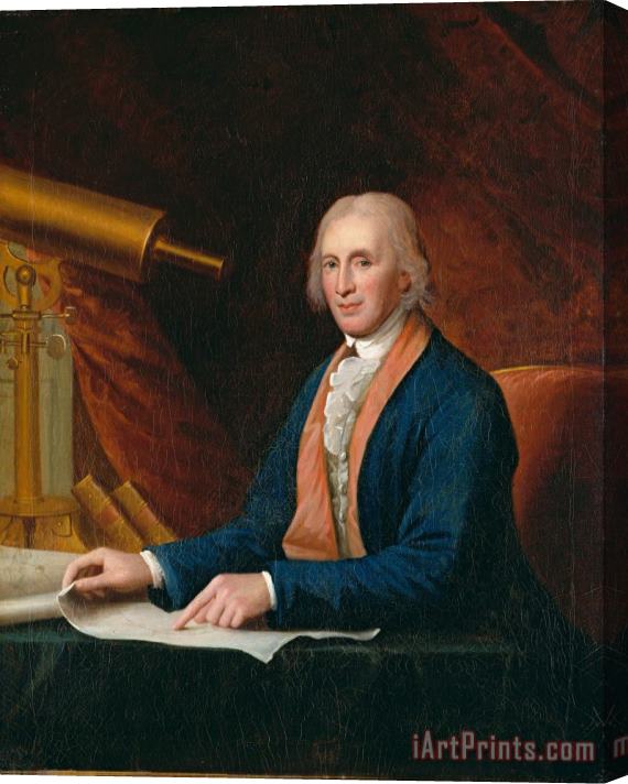 Charles Willson Peale David Rittenhouse Stretched Canvas Print / Canvas Art