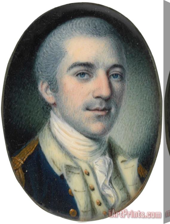 Charles Willson Peale John Laurens Stretched Canvas Print / Canvas Art