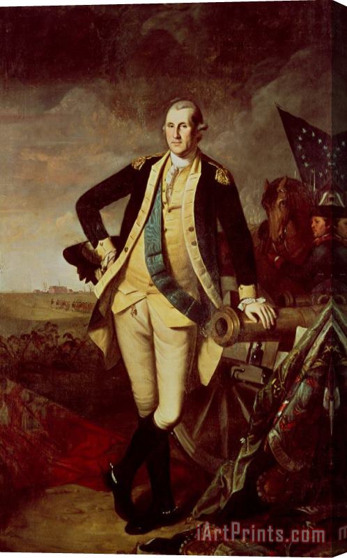 Charles Willson Peale Portrait of George Washington Stretched Canvas Painting / Canvas Art