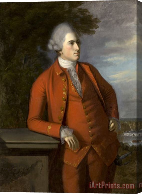 Charles Willson Peale Portrait of Richard Bennett Lloyd Stretched Canvas Print / Canvas Art