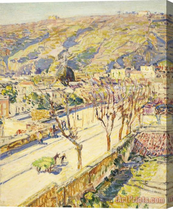 Childe Hassam Posillipo Stretched Canvas Painting / Canvas Art