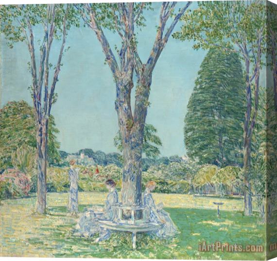 Childe Hassam The Audition Stretched Canvas Painting / Canvas Art