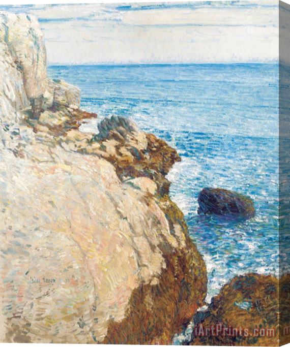 Childe Hassam The East Headland Stretched Canvas Painting / Canvas Art