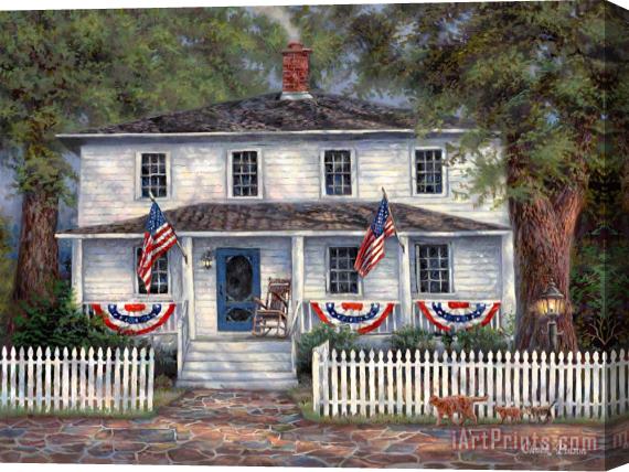 Chuck Pinson American Roots Stretched Canvas Painting / Canvas Art