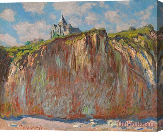 Claude Monet Church at Varengeville Morning Effect Stretched Canvas Print / Canvas Art