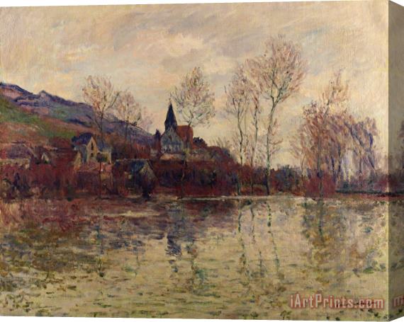 Claude Monet Floods at Giverny Stretched Canvas Painting / Canvas Art