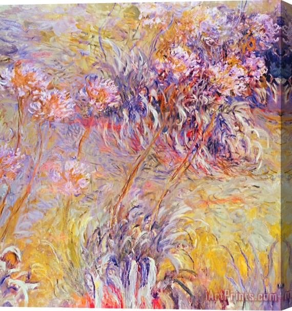Claude Monet Impression - Flowers Stretched Canvas Painting / Canvas Art