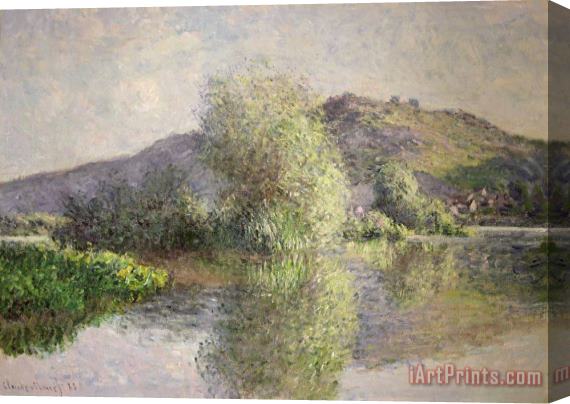 Claude Monet Little Islands at Port-Villez Stretched Canvas Print / Canvas Art