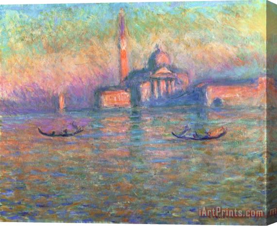Claude Monet San Giorgio Maggiore Venice Stretched Canvas Painting / Canvas Art