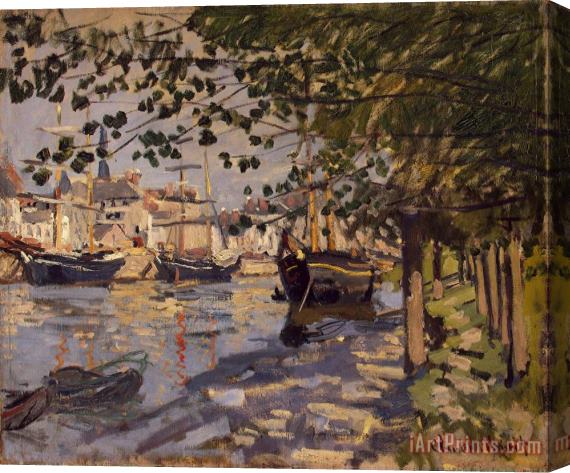 Claude Monet Seine at Rouen Stretched Canvas Print / Canvas Art