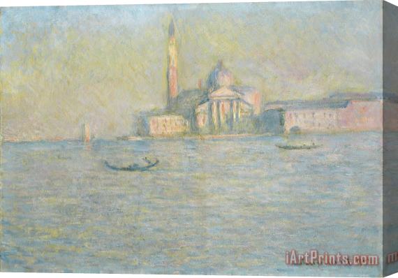 Claude Monet The Church of San Giorgio Maggiore Venice Stretched Canvas Painting / Canvas Art
