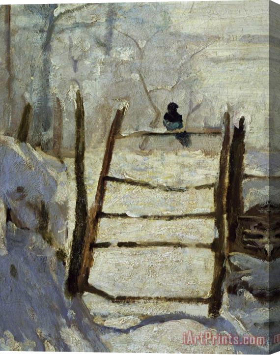 Claude Monet The Magpie Stretched Canvas Print / Canvas Art