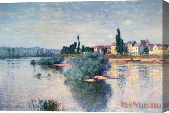 Claude Monet The Seine at Lavacourt Stretched Canvas Print / Canvas Art