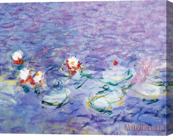 Claude Monet Water Lilies Stretched Canvas Painting / Canvas Art