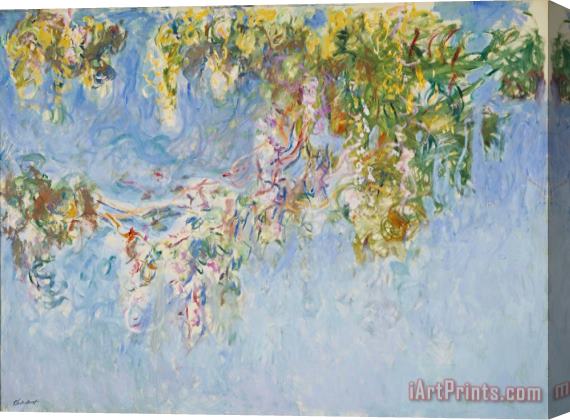 Claude Monet Wisteria Stretched Canvas Print / Canvas Art