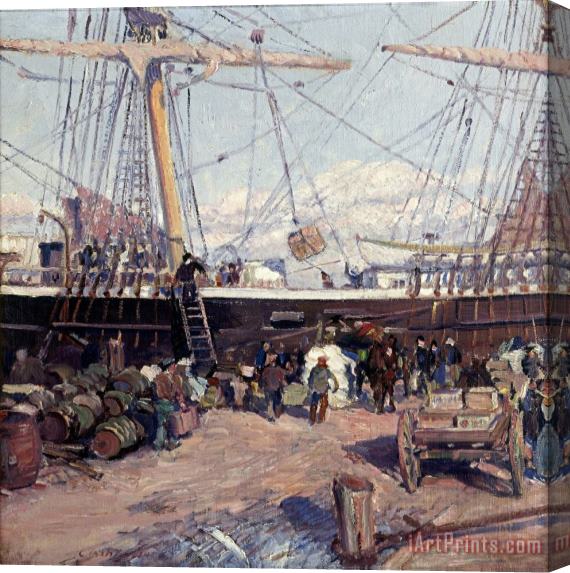 Clifford Warren Ashley Cape Verde Packet, 1914 Stretched Canvas Print / Canvas Art