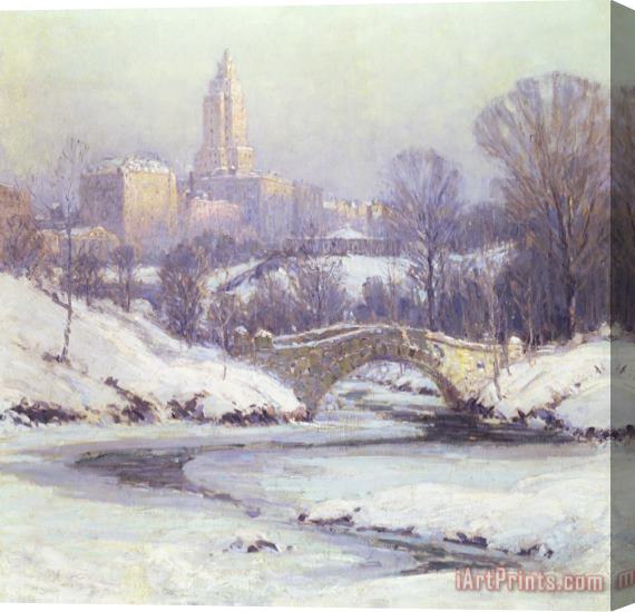 Colin Campbell Cooper Central Park Stretched Canvas Print / Canvas Art