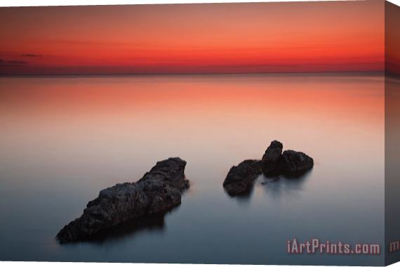 Collection 12 Sea Rocks Stretched Canvas Print / Canvas Art