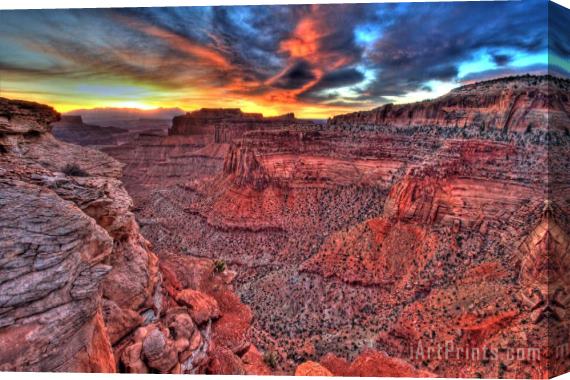 Collection 14 Canyonland Sunrise Stretched Canvas Print / Canvas Art