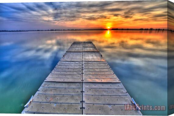 Collection 14 Morning Sky Stretched Canvas Print / Canvas Art