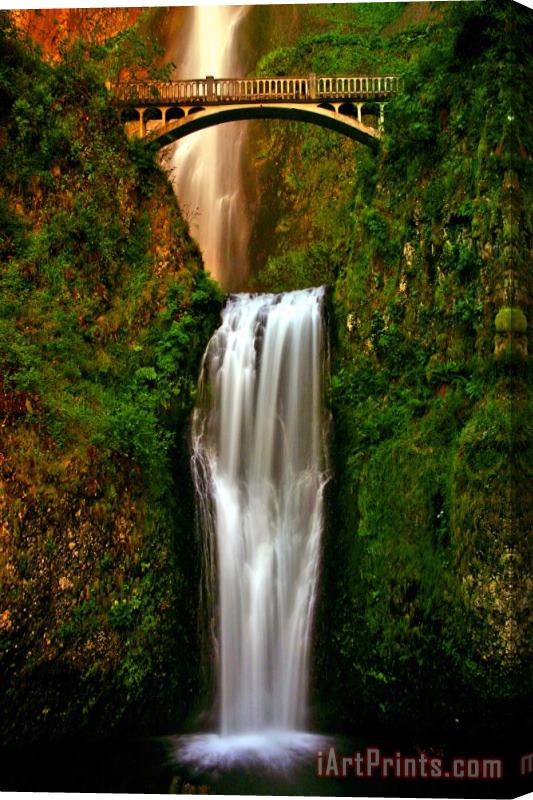 Collection 14 Spiritual Falls Stretched Canvas Print / Canvas Art