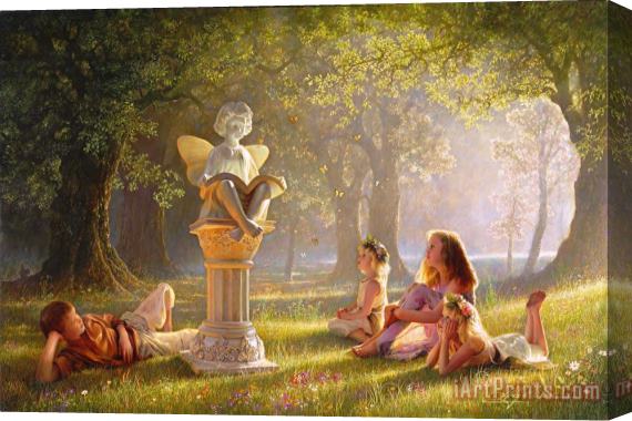 Collection 2 Fairy Tales Stretched Canvas Painting / Canvas Art