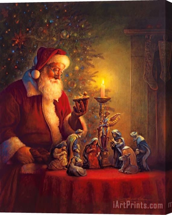 Collection 2 The Spirit Of Christmas Stretched Canvas Painting / Canvas Art