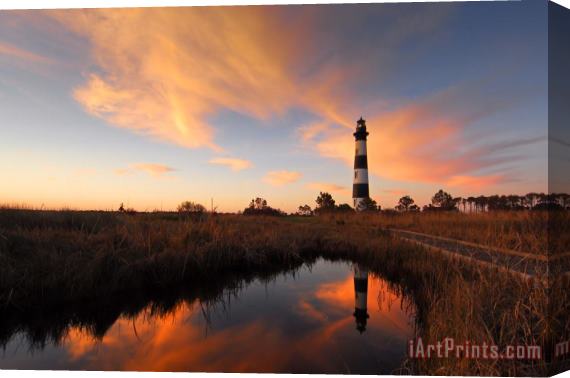 Collection 3 Bodie Island Lighthouse OBX Stretched Canvas Painting / Canvas Art